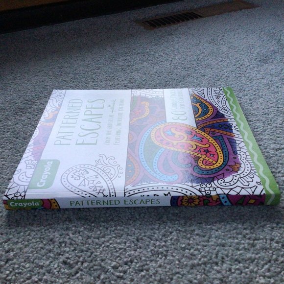 Crayola Hallmark Patterned Escapes Coloring Book - Picture 3 of 3